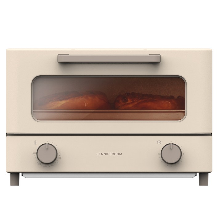 제니퍼룸 미니 오븐 토스터 오트밀, JROT12OM