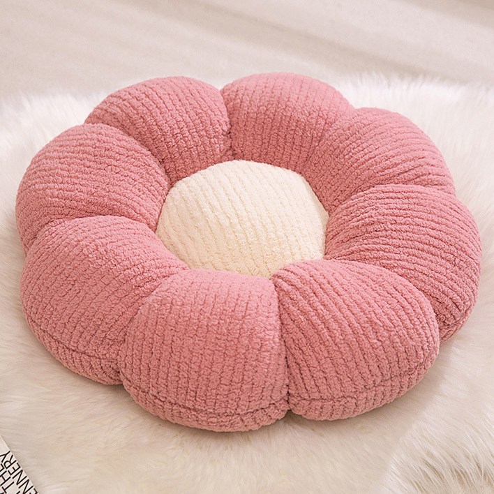 순잠 플라워 방석 쿠션