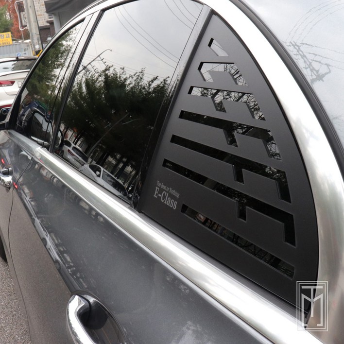 [비브랜드] 벤츠 E클래스 W213 스포츠 C필러 타공 드레스업 몰딩 보호 튜닝 용품 (호환상품))