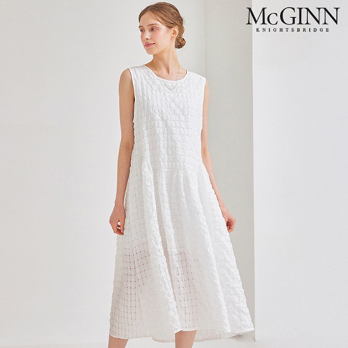 루즈핏 로우 엠보 원피스_MI5M1OP3281