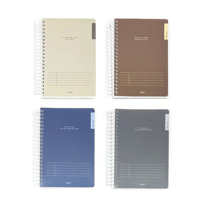 스프링노트 중 5호/261363/노트 랜덤발송, 단일상품