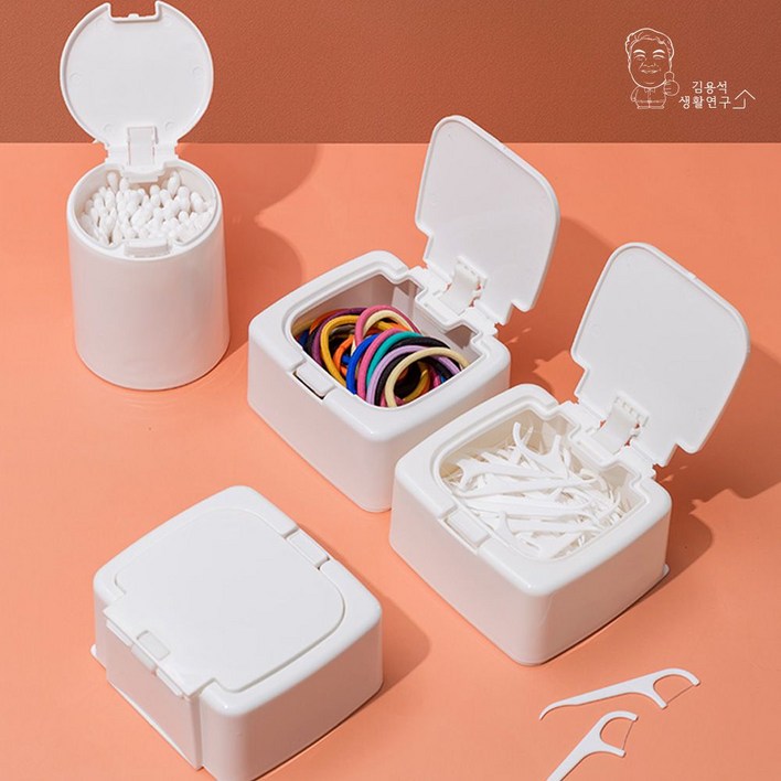모던 면봉 다용도 멀티 소품 화장대 수납케이스 9860PCS 1PC