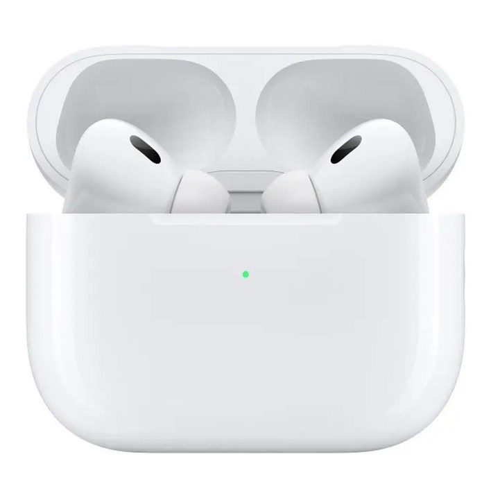 Apple 에어팟 프로 2세대 화이트 케이스 노이즈 스타일캔슬링 무선 블루투스 이어폰 MTJV3KH/A, 화이트, shgssx-USB-C