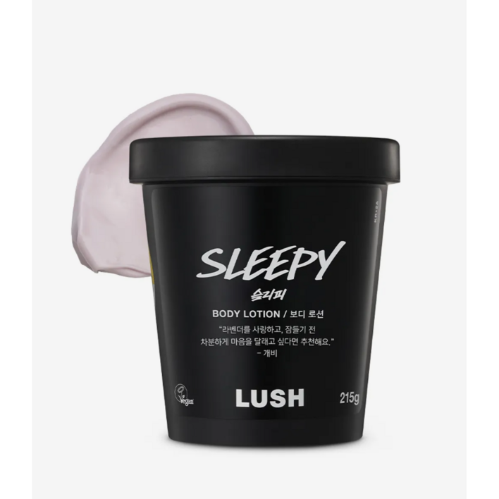 러쉬 슬리피 225g  바디 로션