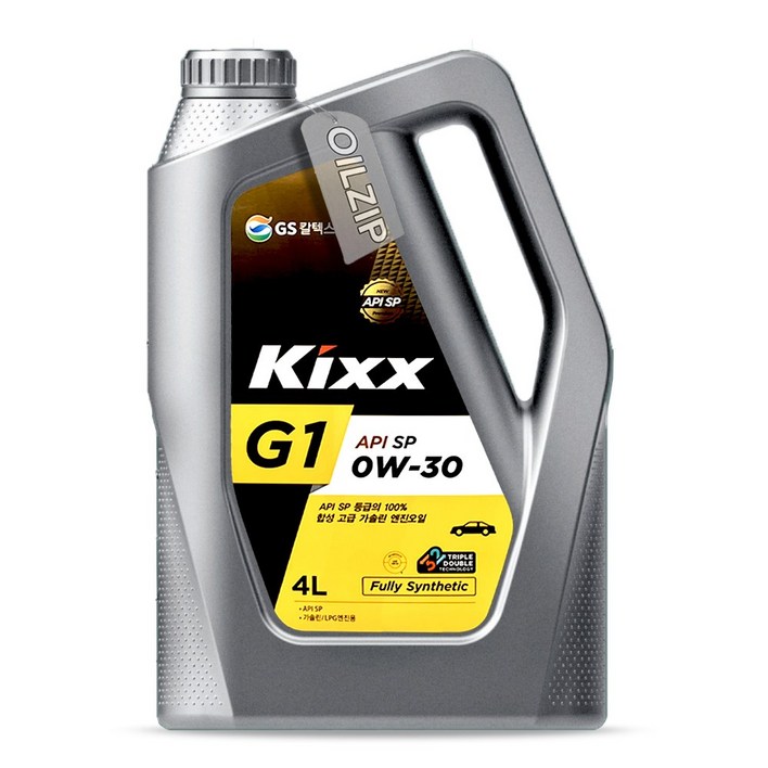 GS칼텍스 킥스 G1 SP 0W30 4L 합성엔진오일, 4L, 0w30, 1개