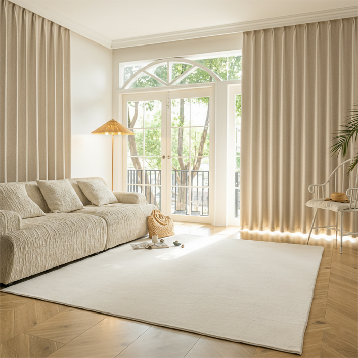 HOMEY NEST 클라우드 거실 러그 대형 인테리어 워셔블 카페트 HNCRTPR