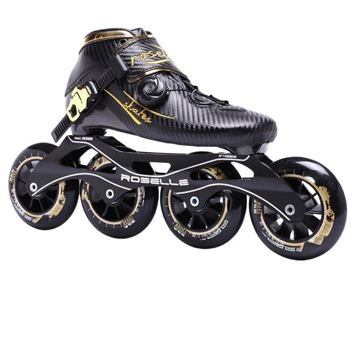 카본 인라인 스피드 스케이트 선수용 레이싱 롤러 블레이드