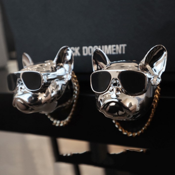 11세트 픽도큐먼트 크롬 차량용 불독방향제 디퓨저 2개, 1세트