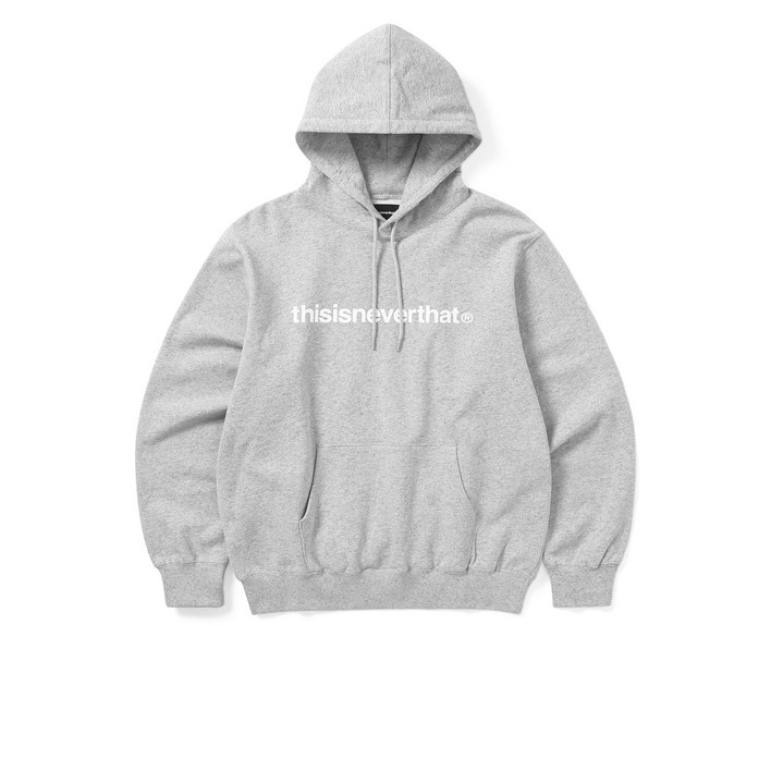 디스이즈네버댓 T로고 후드 맨투맨 히터 그레이 TLogo Hoodie Heather Grey