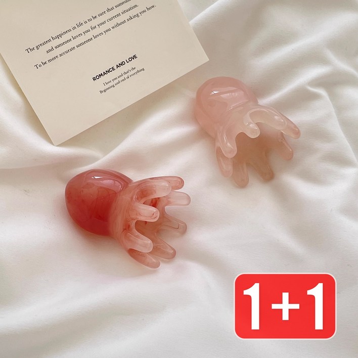 문어 두피 괄사 마사지기 11