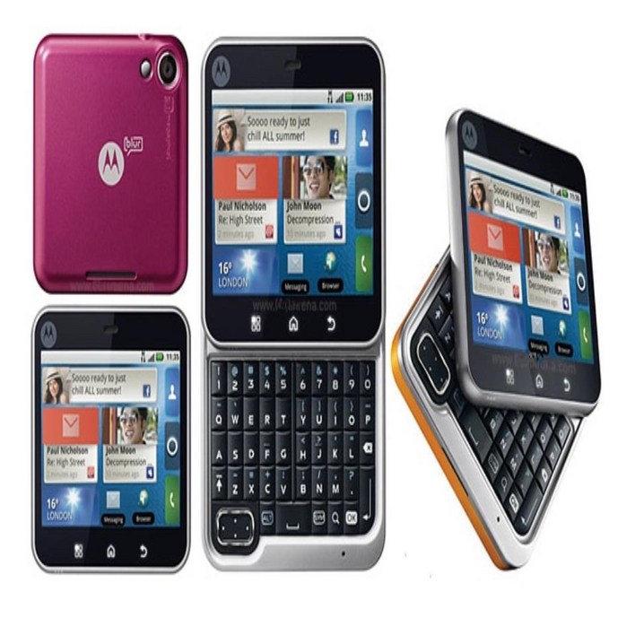 모토로라 플립 아웃 MB511 리퍼비시 잠금 해제 휴대폰, GSM 회전 휴대폰, 3MP, 320x240, 1130mAh, 2.8 인치