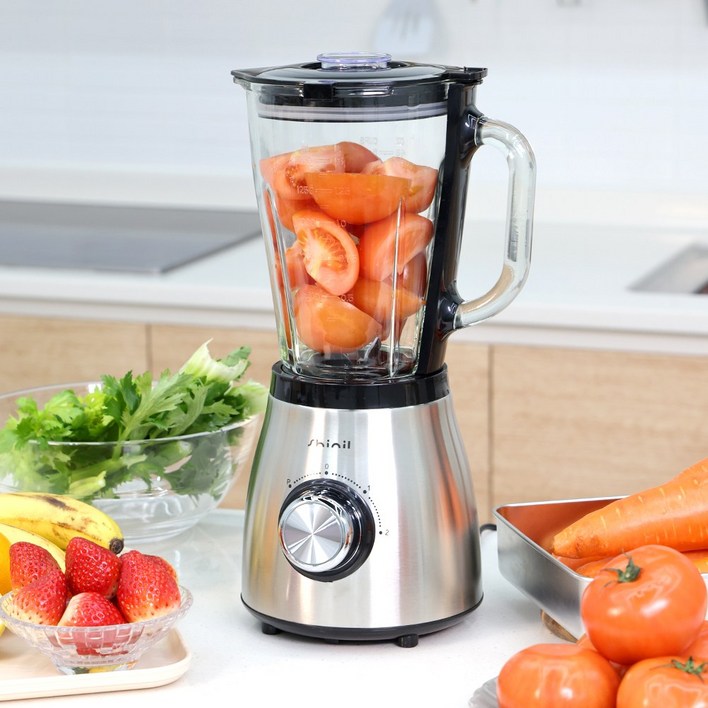 신일 믹서기 SMX-R1500ML 유리컵 1.5L 얼음 스무디, SMX-R1500ML
