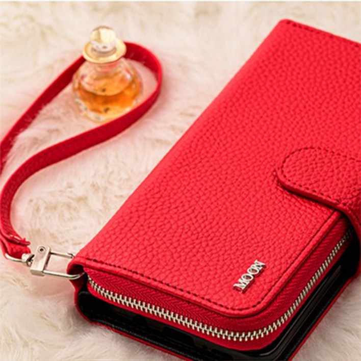 아이유나 더 문 지퍼 지갑형 다이어리 휴대폰 케이스
