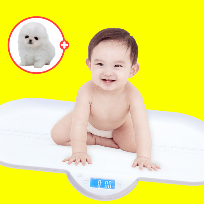 체중계키 레벨홈 신생아 유아 체중계 강아지 고양이