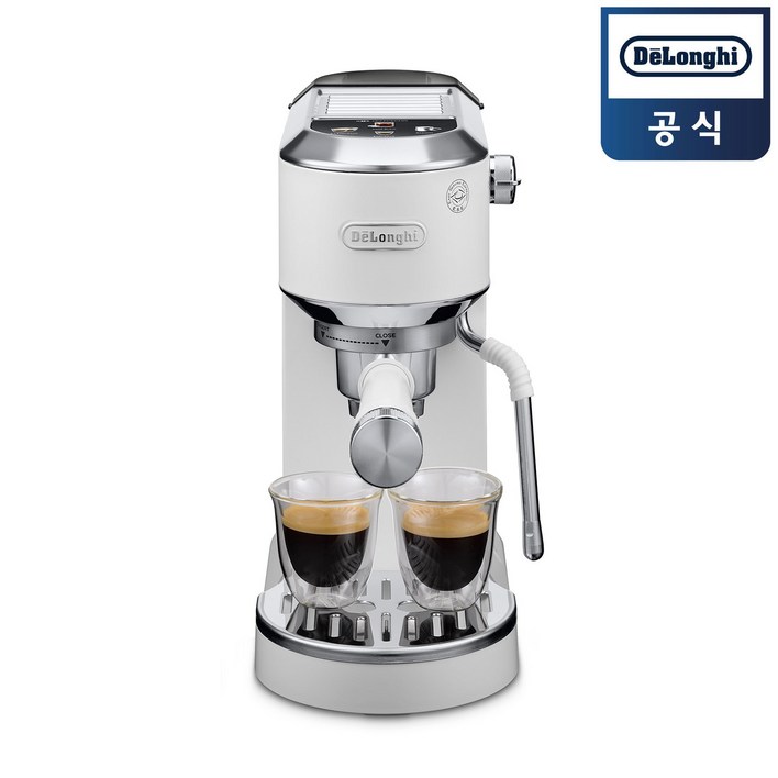 드롱기 데디카 플러스 에스프레소 커피머신 EC890.WI 콜드브루