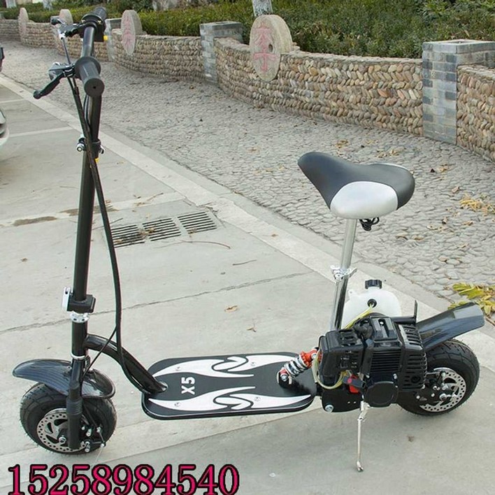 엔진 킥보드 가솔린 접이식 전동 스쿠터 휘발유 바이크