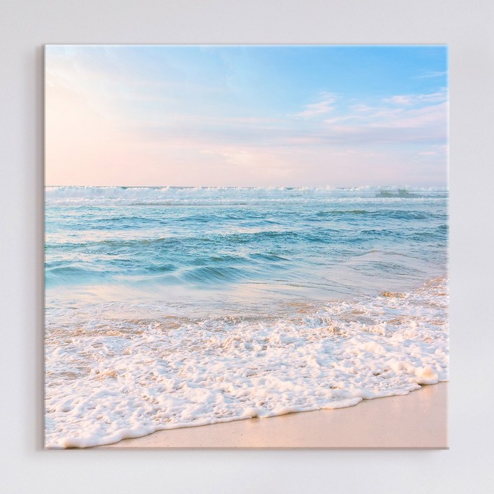 더 아트 컴퍼니 파스텔 감성 힐링 윤슬 바다 풍경그림 홈인테리어 카페 스튜디오 그림액자 물그림 풍수그림 시원한 바다그림 물멍 정사각 와이드액자 20종 (1-10번)