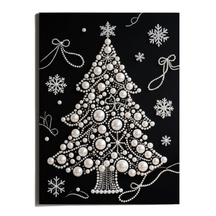 원그리드 DIY 보석십자수 세트 진주화 30x40cm