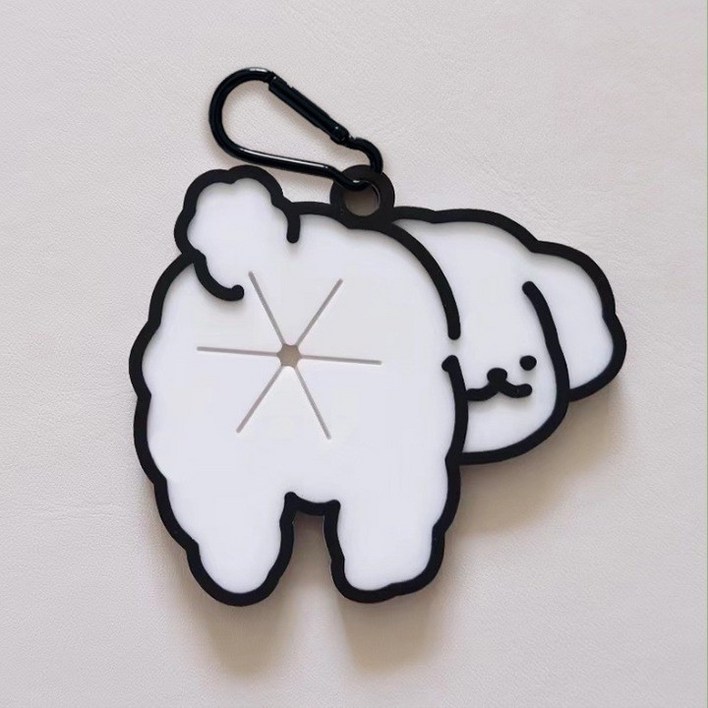 강아지 배변봉투걸이 풉고리 풉 백 똥봉투걸이 홀더 키링 똥츄 고리