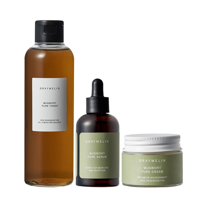 그레이멜린 사철쑥 퓨어 수분진정 3종세트, 1개