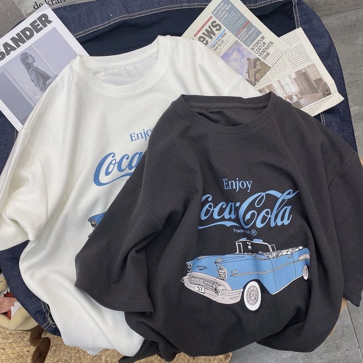 11 티피아이 여성 오버핏 빈티지 반팔 티셔츠