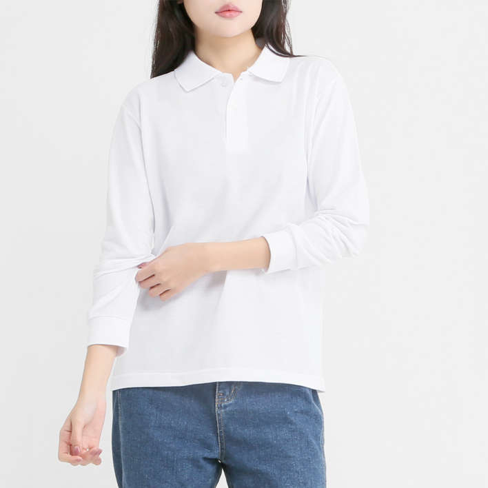 남자 여자 베이직 PK 피케이 무지 카라 긴팔 티셔츠16색상