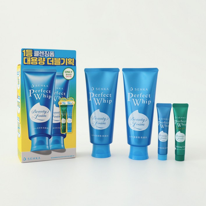 센카 NEW 퍼펙트 휩 페이셜 워시 에이 클렌징 폼, 150g, 2개