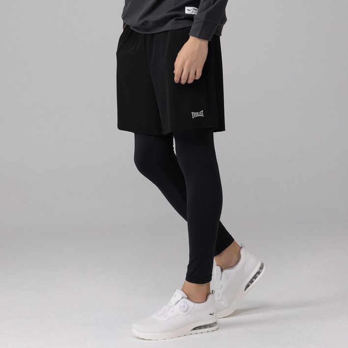 에버라스트 남자 기모 반바지 레깅스 힙커버