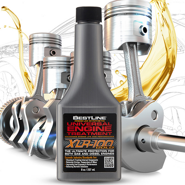 베스트라인 엔진코팅제 엔진오일 출력 연비 증가 소음감소