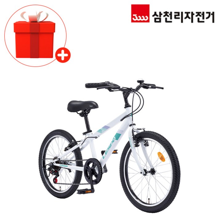 삼천리 2025 완조립 55.88cm22인치 캡틴 GS 7단 초등학생 주니어 MTB 자전거, 블랙, 1개