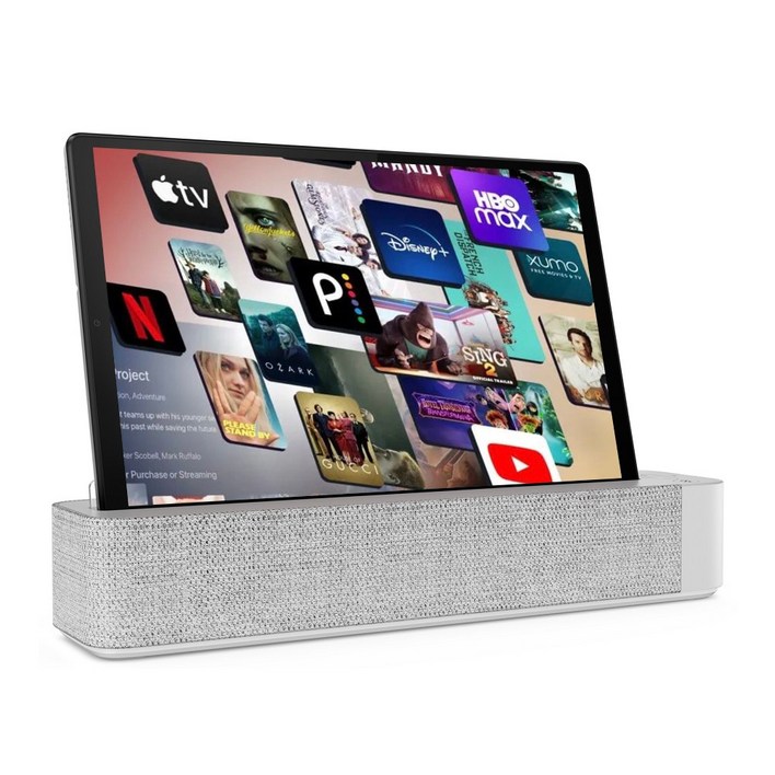 레노버 태블릿 PC  M10 PLUS 정품 풀박스 특S급 + 스피커독 포함 WIFI FULLHD RAM4G 64GB, 폴리오케이스+보호필름