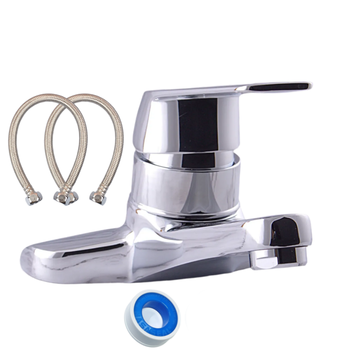 대림바스 정품 세면대 2홀 수전 국내생산 황동소재 KC인증고압호스 2개 테프론테이프 풀세트