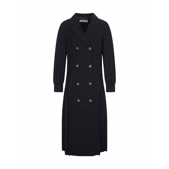 마레몬떼 더블버튼 플리츠 원피스 M232MOP05M0