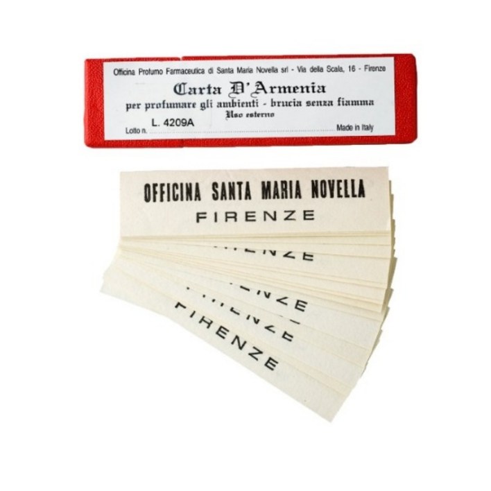 백화점정품-산타마리아노벨라-종이 방향제 (카르타 다르메니아)