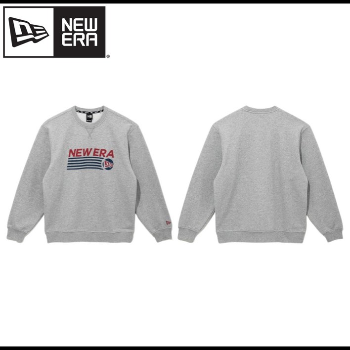 2024 F/W 뉴에라 맨투맨 USA 스포츠 U-SPT 남녀공용 긴팔 티셔츠