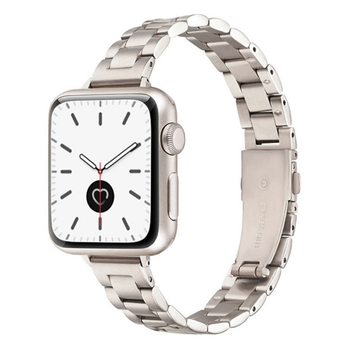 링고룸 애플워치 호환 슬림 메탈 스트랩 밴드