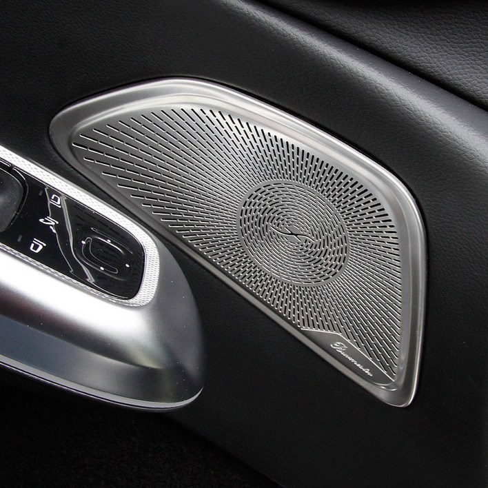 벤츠 E클래스 W214 도어 스피커 몰딩 호환 용품, 01.W214 도어스피커 몰딩 실버 2P, 스피커