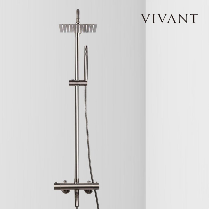 비반트 VIVANT 레인샤워 해바라기 샤워 수전 RA 4001 MS 매트 실버, 실버, 1개 비반트 VIVANT 레인샤워 해바라기 샤워 수전 RA 4001 MS 매트 실버, 실버, 1개