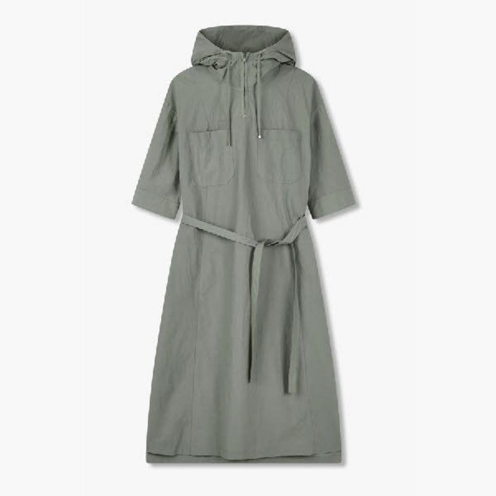 매장정품 VOV 보브 하프 집업 넥 후드 원피스(7125337502) 1181553