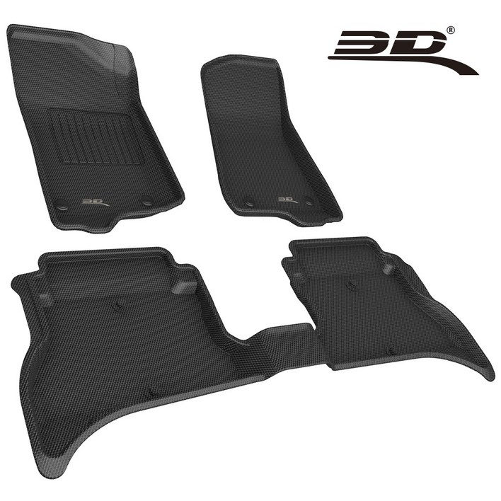 3D 카구 카매트 지프 랭글러 4도어 PHEV 4xe JL 18년현재 TPE 차량용 바닥매트