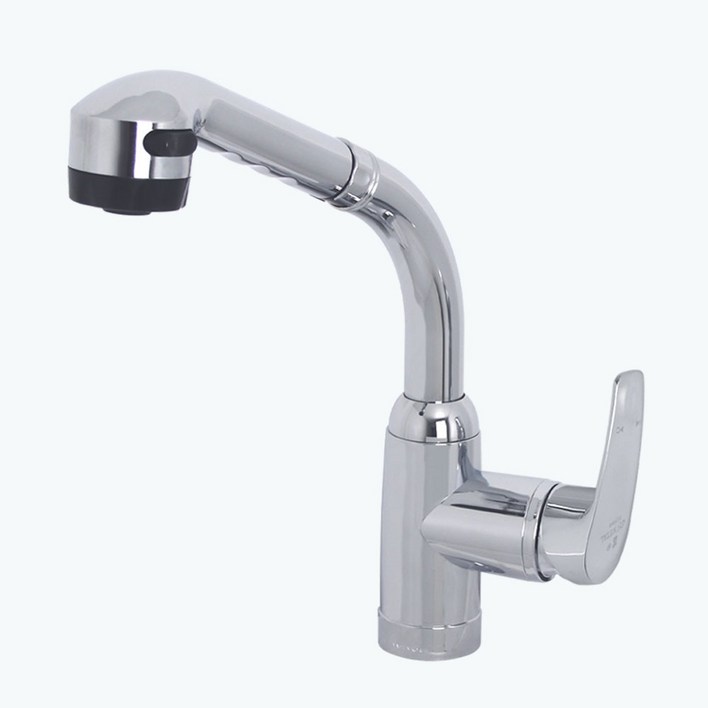 측면 원홀 스프레이 주방 싱크대 수전 디에스메탈, 1개