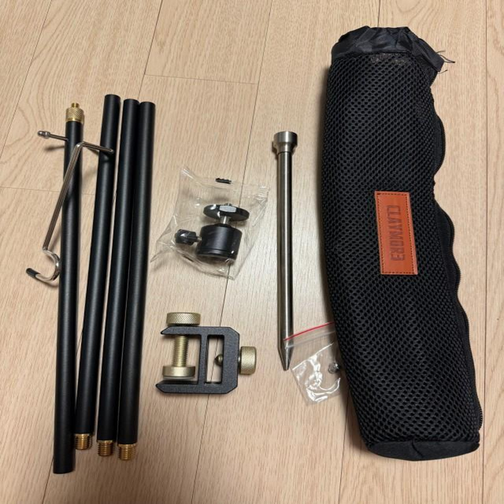 크레모아 멀티파일 드라이버 높이 조절 랜턴걸이 스탠드 4단