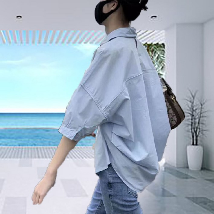 여성 컴포트핏  레귤러핏 셔츠