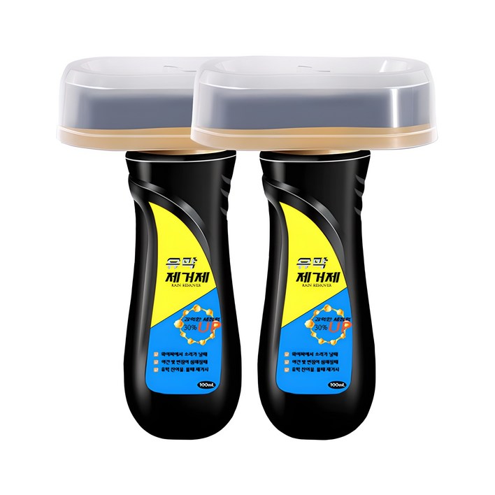 린보 유리 물때 자동차 유막 강력한 유막제거제, 2개, 100ml 린보 유리 물때 자동차 유막 강력한 유막제거제, 2개, 100ml