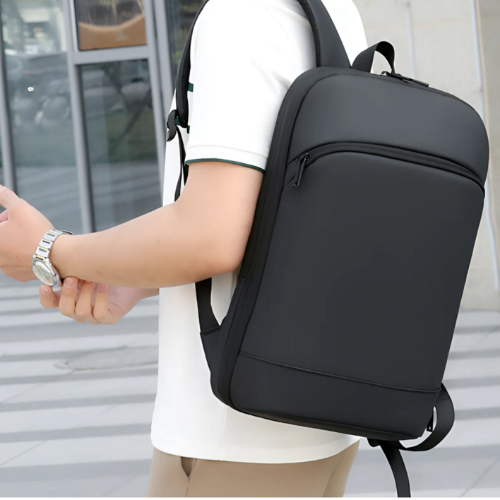 탈론나인 슬림 확장형 대용량 노트북 비즈니스 백팩