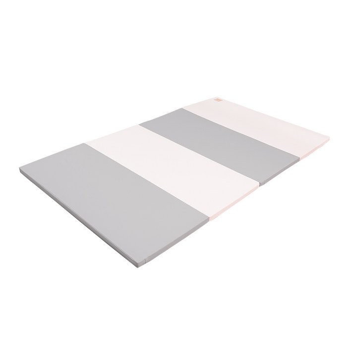 카라즈 항균 시크릿폴더매트 1+1 층간소음매트 유아매트 120x160x4cm, 그레이