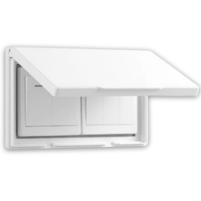 픽포유 슬림 스위치 콘센트 방수 커버 깔끔 인테리어, 1개