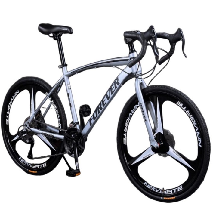 메드멕스 고성능튼튼한 로드자전거 자전거 자바 트렉 룩 26인치 출퇴근용 성인용 입문용, 1개, 160cm, 30단 x 로드용 10포크휠 x 그린