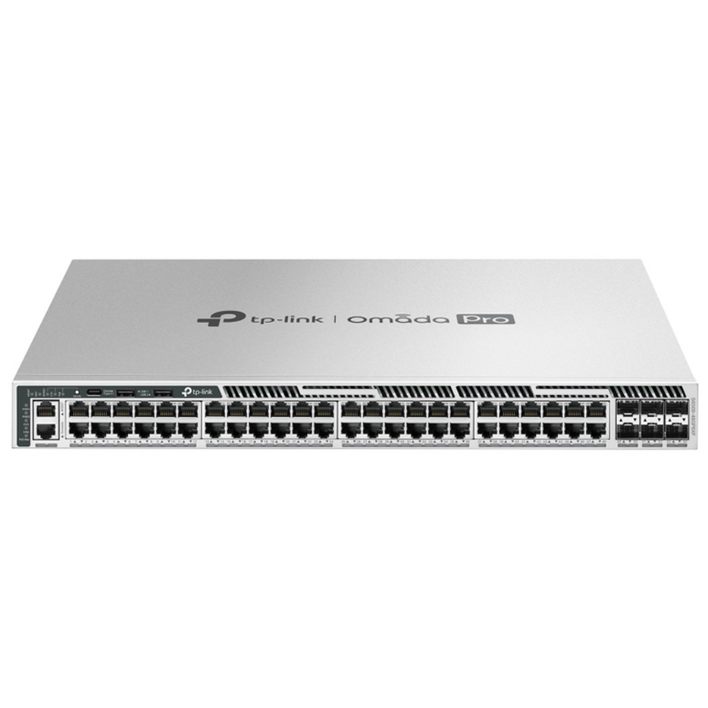 TPLINK Omada Pro S650048GP6XF 48포트 L3 관리형 PoE 스위치 6SFP, 1개, S650048GP6XF