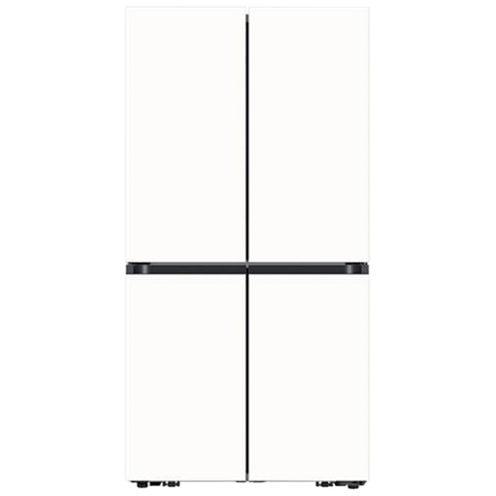 렌탈전국설치가능 삼성 비스포크 AI 4도어 냉장고 905L 에센셜 화이트  RM70F90R2ZD, RM70F90R2ZD